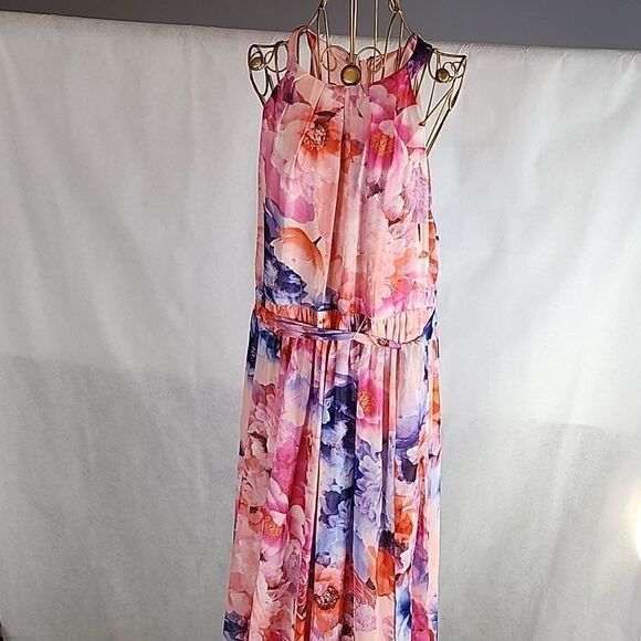 Jessica Howard Floral Dress Size 14 - Picture 2 of 14